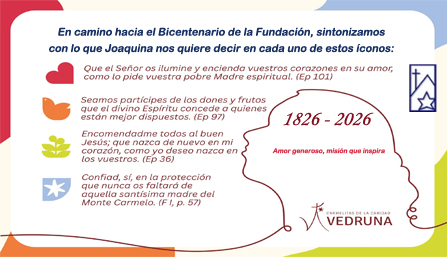 Bicentenario Vedruna - S&iacute;mbolos